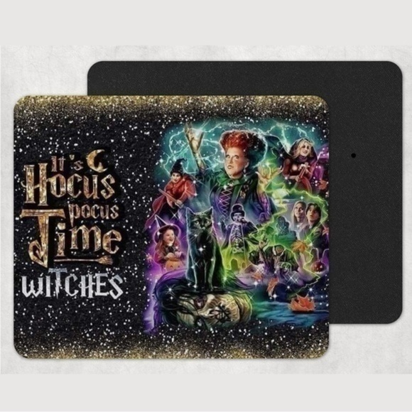 Other - Hocus Pocus Glitter Halloween Mousepad